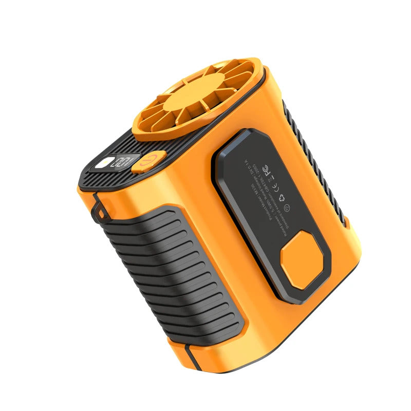 New waist-mounted fan cooling high-temperature outdoor work room welding site portable waist-mounted fan