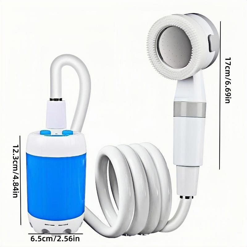 Outdoor Shower, Portable Shower for Camping, Compact Handheld Rechargeable Shower, Gentle Shower Stream,shower pump, pet Shower,outdoor car washing dealsforyoudays