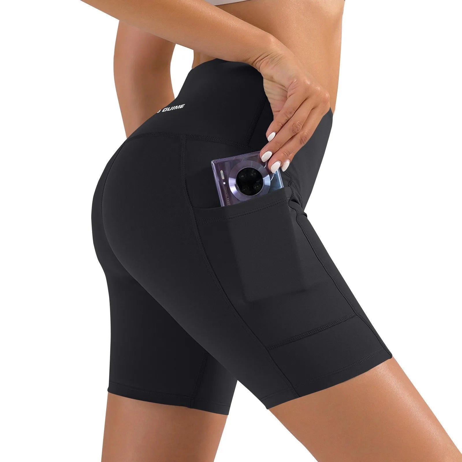 Women Sports Short Yoga Shorts High Waist Breathable Soft Fitness Tight Women Yoga Legging Shorts Cycling Athletic Gym Shorts