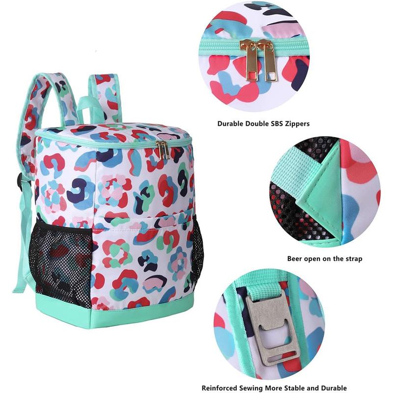 Leak Proof Cooler Backpack Soft Beach Ice Coolers Beach Essentials for Women