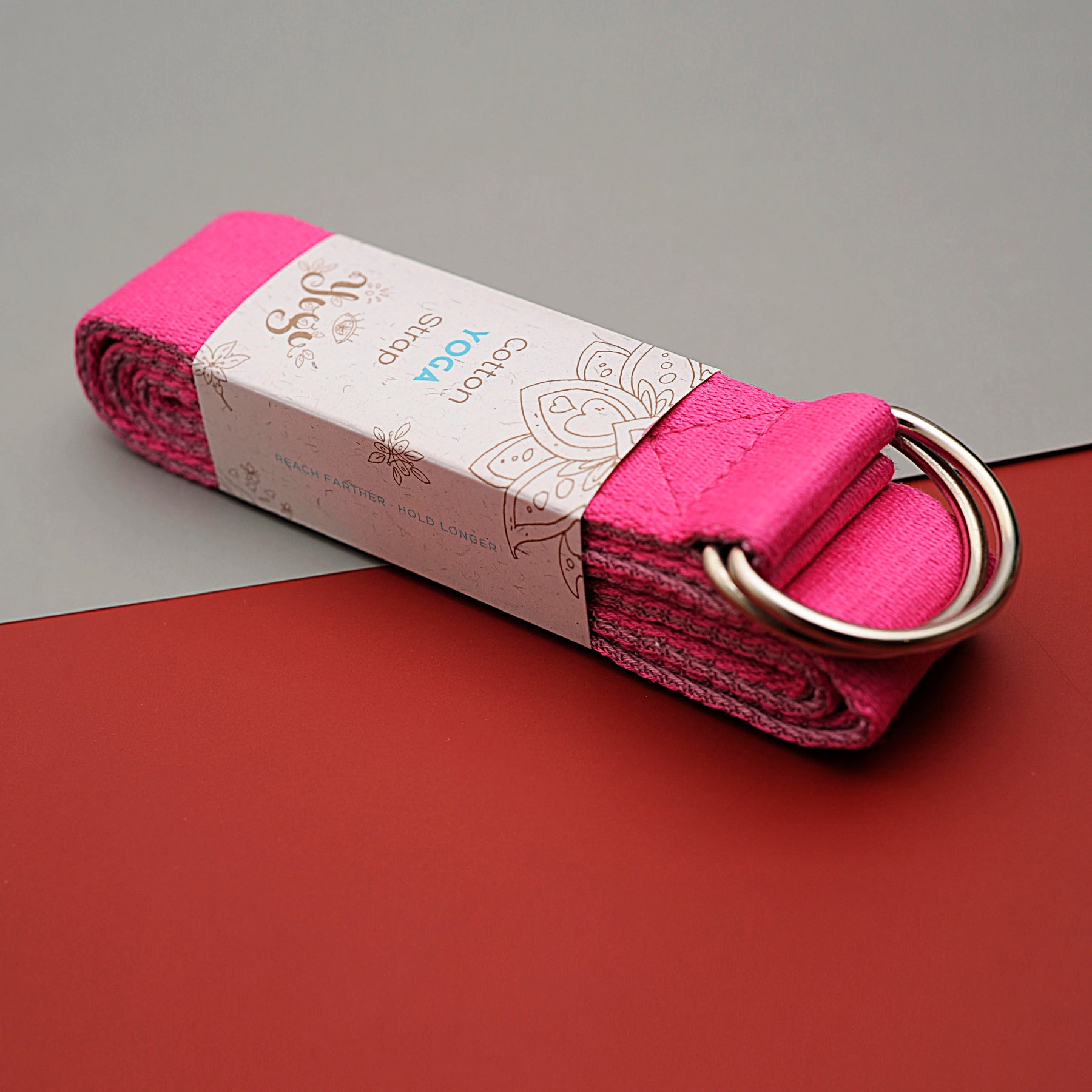 Yoga Dance Lacing Two-color Matching Yoga Cotton Straps Yoga Stretching Belt