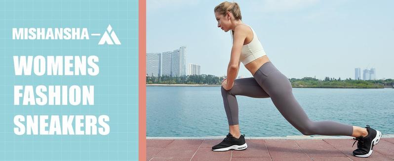 Womens Sneakers Air Cushion Running Tennis Shoes Women Lightweight Arch Support Walking Shoes
