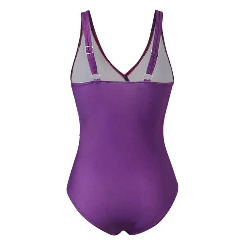 One-Piece Swimsuits Women'S Sports Swimwear Sport Swimsuit Open Back Beach Wear Bathing Suit Rainbow Gradient Beach Swimwear