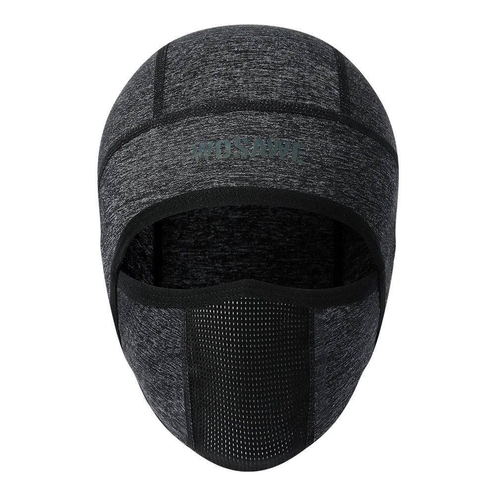 WOSAWE Sports Helmet Liner Ice Silk Hat Breathable Windproof Sports Balaclava Summer Headwear Motorcross Face Mask Cycling Cap