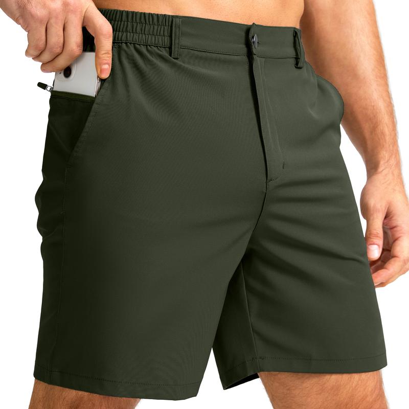 Men's Golf Shorts Stretch Quick Dry Breathable Gym Shorts Lightweight Athleticshorts Fashion Casual Workout Shorts With 3 Pockets Daily Wear