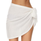 Womens Viral Sarong Skirt Cover Ups – Sarong Beach Wrap Lightweight Skirts for Swimsuit, Swimwear, Vacation From Poolside to Beach Walk (S-XXL)