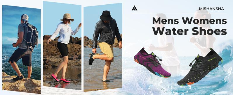Water Shoes for Women Men Barefoot Beach Shoe Quick Dry Aqua Swim Socks for Surfing Yoga dealsforyoudays