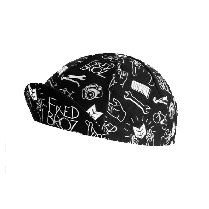 Coffee Ride and Beer Ride Cycling Hat Funny Road Bicycle Cap Donut Bike Headwear Men and Women Gorra Ciclismo