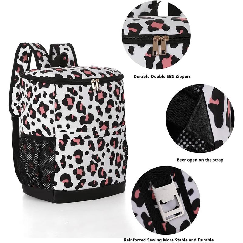 Leak Proof Cooler Backpack Soft Beach Ice Coolers Beach Essentials for Women