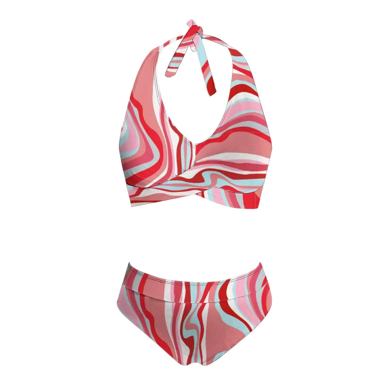 Bikini Push Up Swimwear Women Brazilain Biquinis Feminino 2024 Mujer Swimsuit Tanga Swimming Bathing Suit 2 Piece Set Mujer