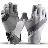 Outdoor Fishing Gloves Half Finger Men Women Anti-slip UV Wear Protection Sports Boating Fish Equipment Angling Sailing Gloves