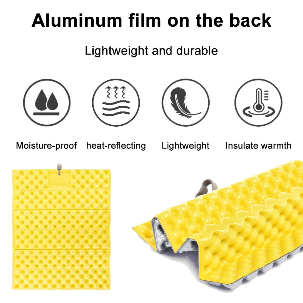 Outdoor Foldable Mat Seat Ultralight Picnic Camping Pad Waterproof XPE Foam Sitting Cushion Chair Tourist Hiking