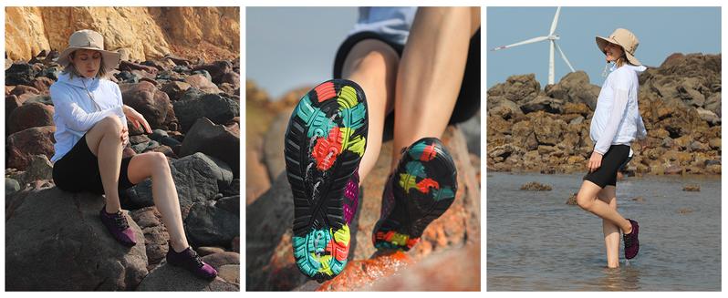 Water Shoes for Women Men Barefoot Beach Shoe Quick Dry Aqua Swim Socks for Surfing Yoga dealsforyoudays