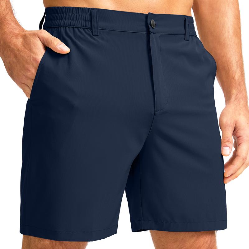 Men's Golf Shorts Stretch Quick Dry Breathable Gym Shorts Lightweight Athleticshorts Fashion Casual Workout Shorts With 3 Pockets Daily Wear
