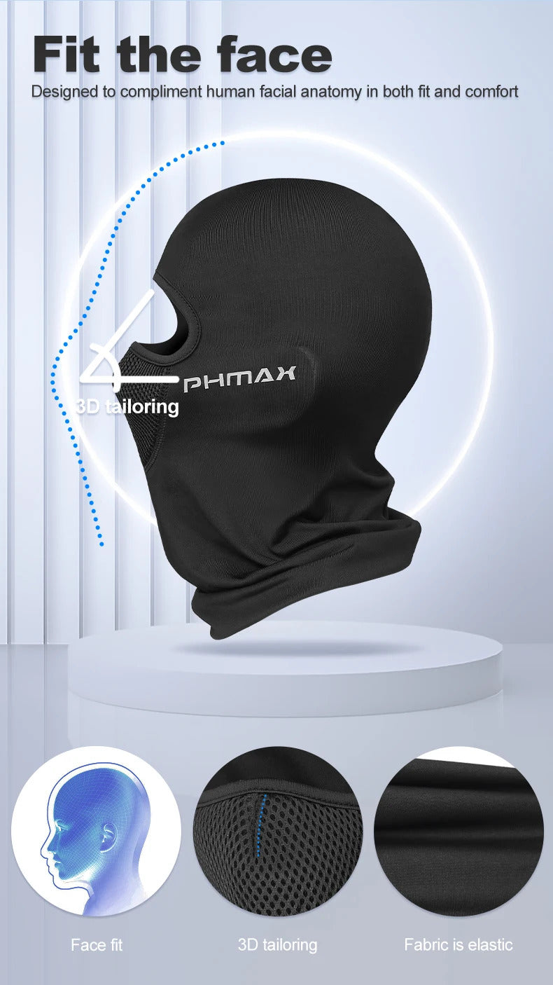 Motorcycle Riding Mask Wind Protection And Warmth Breathable Full Face Mask Balaclava Hat Scarf Hood Moto Biker Wind Cap