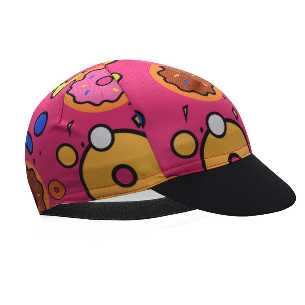 Coffee Ride and Beer Ride Cycling Hat Funny Road Bicycle Cap Donut Bike Headwear Men and Women Gorra Ciclismo