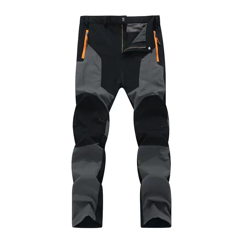 Men Male Summer Thin Breathable Elastic Camping Trekking Fishing Climbing Hiking Outdoor Trousers Quick Dry Sport Pants L-5XL