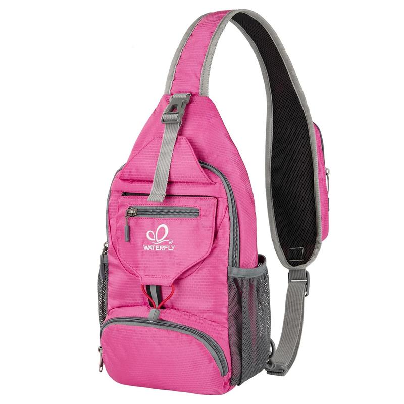 Packable Small Crossbody Sling Backpack Shoulder Chest Bag Daypack for Hiking Traveling