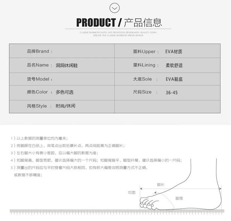 Sandals for Women Men Breathable Beach Shoes Fashion Garden Clog Aqua Shoes Trekking Wading  Size 36-45