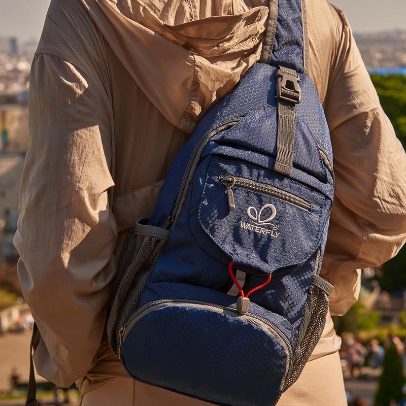 Packable Small Crossbody Sling Backpack Shoulder Chest Bag Daypack for Hiking Traveling