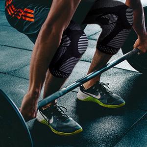 Sports Knee Sleeve for Runner, Workout, Gym, Basketball, Volleyball, Hiking Spicy Dill knee pain Breathable Sponge Knee Pads Tool volleyball tool basketball gear Leg Protector Leg Supporter Knee brace