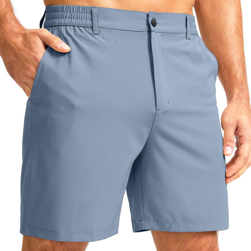 Men's Golf Shorts Stretch Quick Dry Breathable Gym Shorts Lightweight Athleticshorts Fashion Casual Workout Shorts With 3 Pockets Daily Wear
