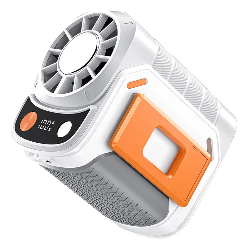 New waist-mounted fan cooling high-temperature outdoor work room welding site portable waist-mounted fan