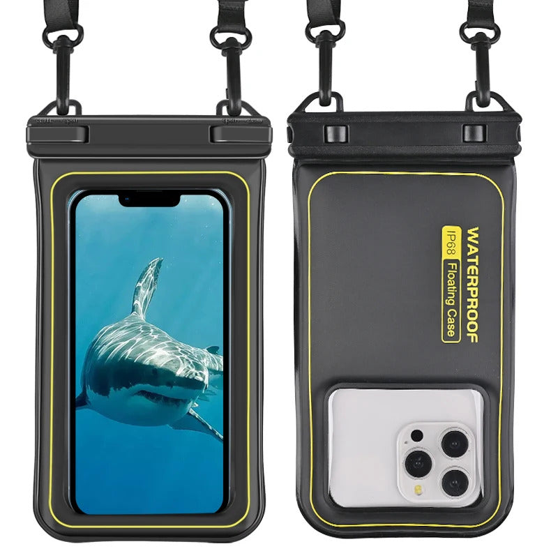Upgrade Sponge Waterproof Phone Bag Universal Crossbody Swimming Surfing Storage Pouch