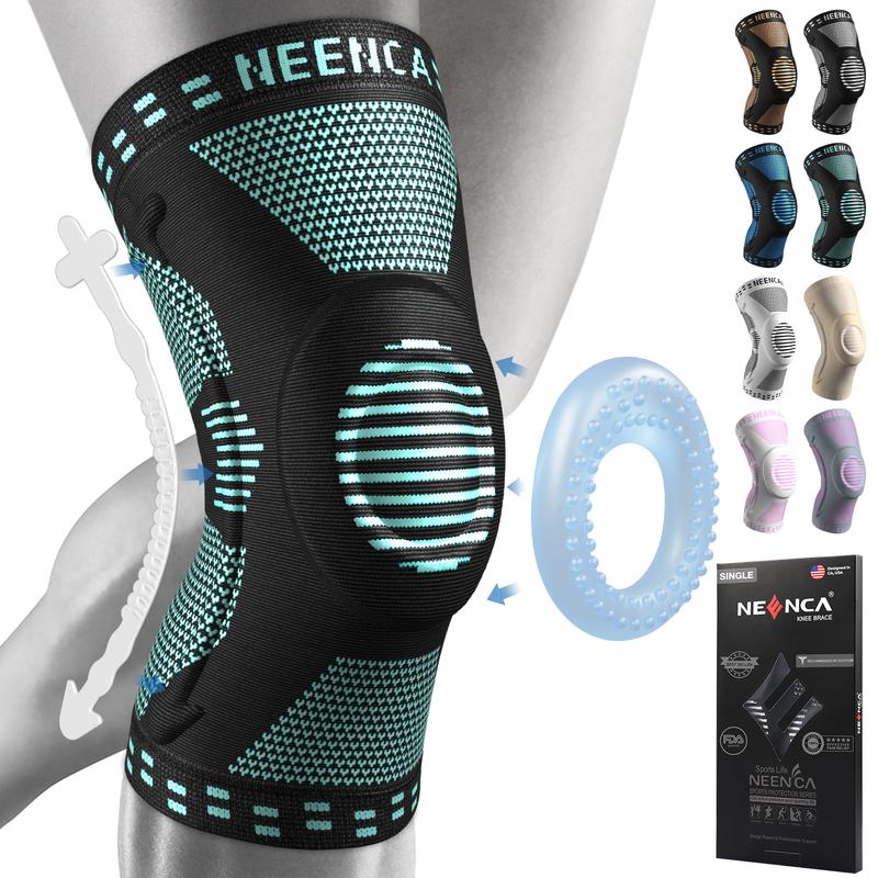 Sports Knee Sleeve for Runner, Workout, Gym, Basketball, Volleyball, Hiking Spicy Dill knee pain Breathable Sponge Knee Pads Tool volleyball tool basketball gear Leg Protector Leg Supporter Knee brace