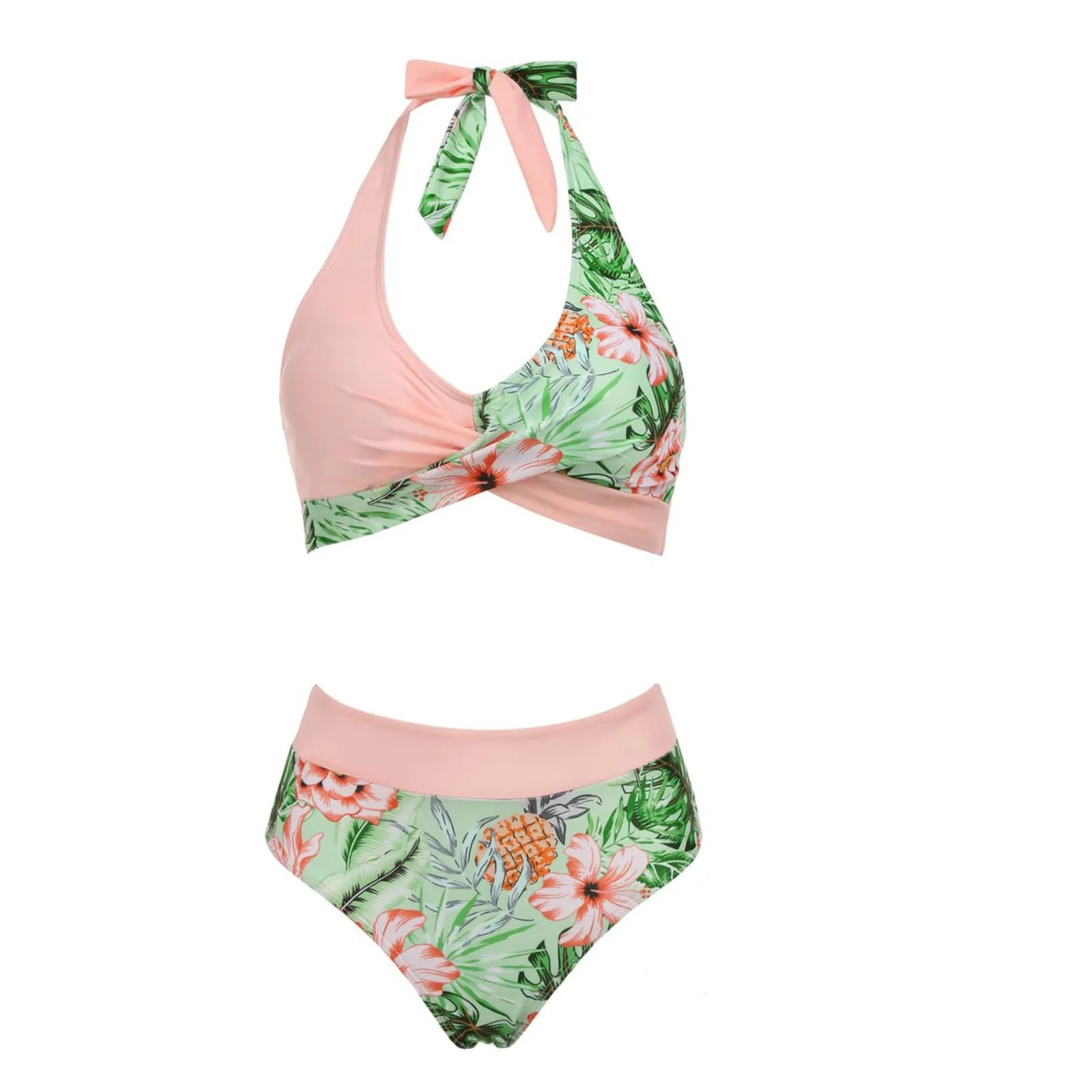 Bikini Push Up Swimwear Women Brazilain Biquinis Feminino 2024 Mujer Swimsuit Tanga Swimming Bathing Suit 2 Piece Set Mujer