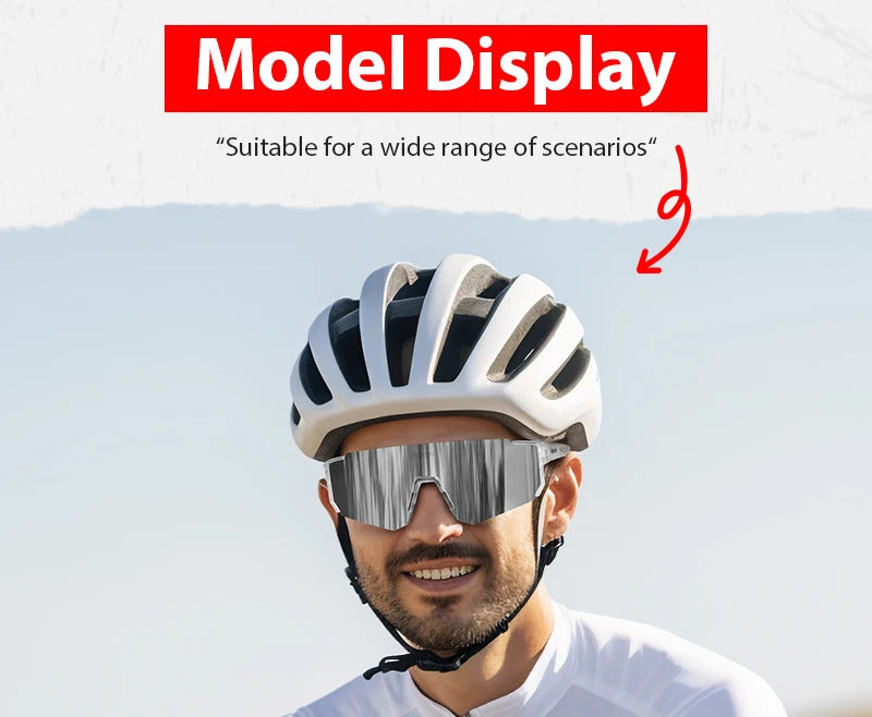 New Outdoor Cycling Sunglasses Men Road Driving Bike Glasses  Sports Mountain Climbing Women Bicycle Cycling UV400 Goggles