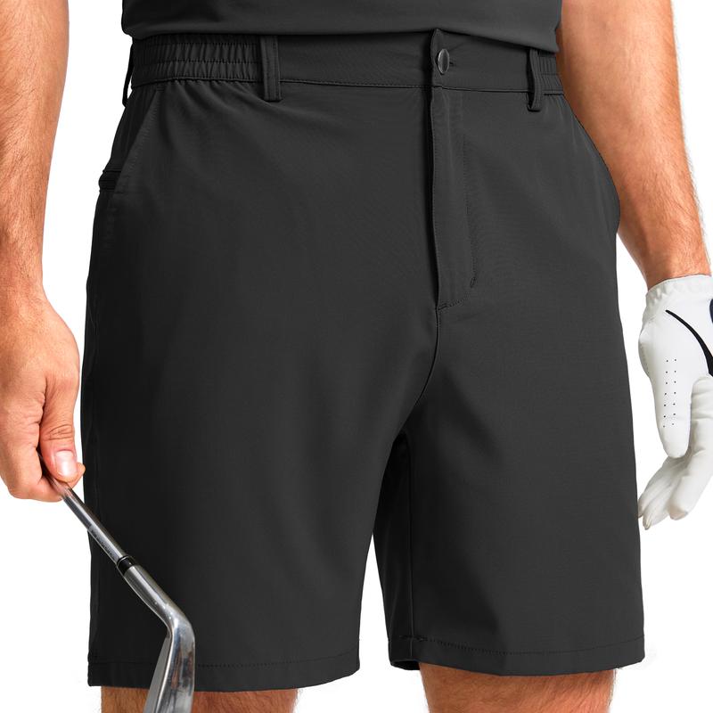 Men's Golf Shorts Stretch Quick Dry Breathable Gym Shorts Lightweight Athleticshorts Fashion Casual Workout Shorts With 3 Pockets Daily Wear