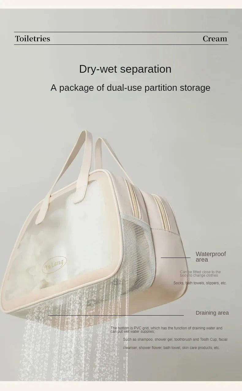Portable Swimming Bag For Women And Men, Large Capaci Travel Storage Bag, Children's Waterproof Bath Bag