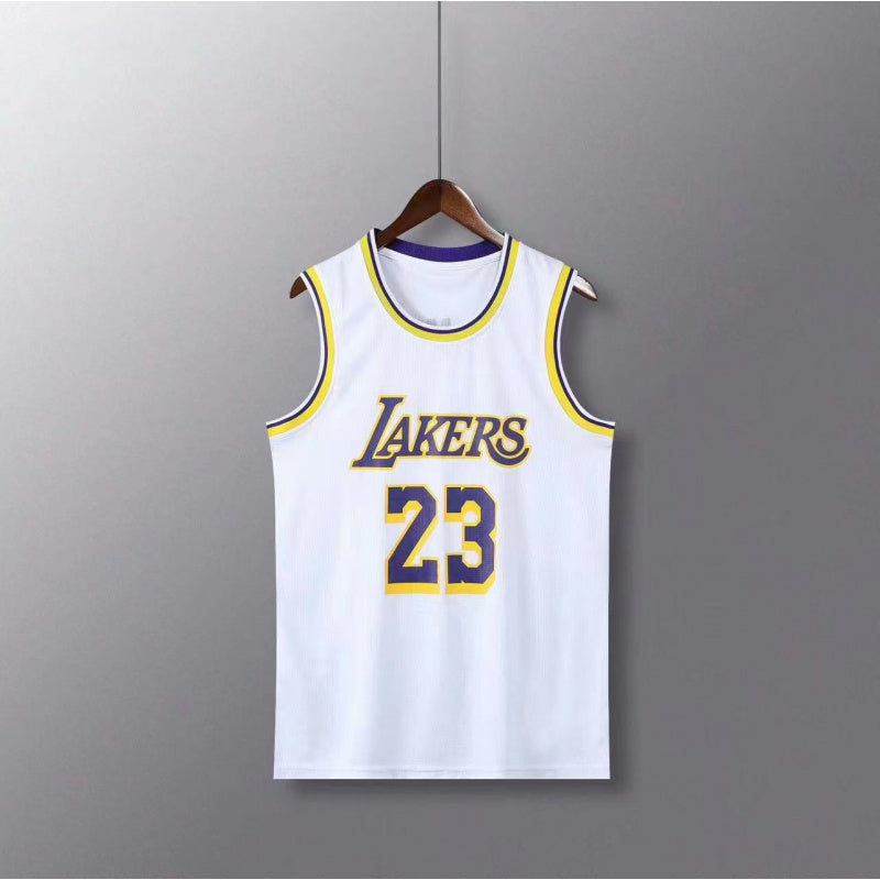 Men's Figure Embroidered Basketball Jersey, 1 Count Loose Sleeveless Vest, Breathable Comfortable Sports Jersey for Training & Outdoor Activities, Sport Outdoor Clothes