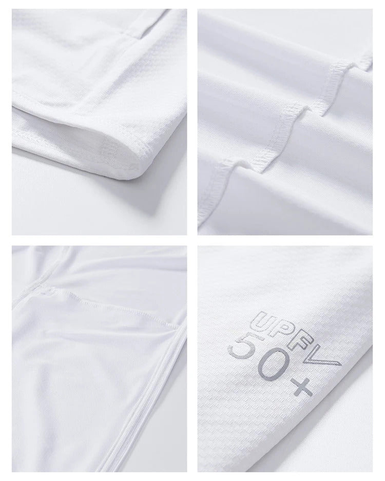 Summer Women Men Fishing Shirt UV Proof Coat Quick Dry Thin Sunscreen UPF50+ Outwear Hooded Cycling Beach Clothes