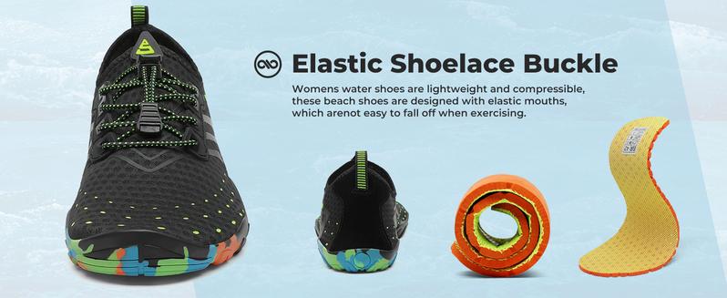 Water Shoes for Women Men Barefoot Beach Shoe Quick Dry Aqua Swim Socks for Surfing Yoga dealsforyoudays