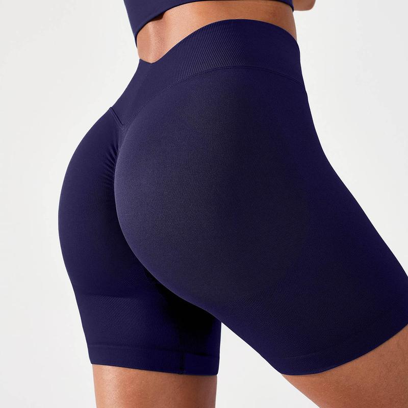 XL Seamless High Waisted Tummy Control Yoga Shorts - Comfortable Fit, Versatile Style for Yoga and Active Lifestyle