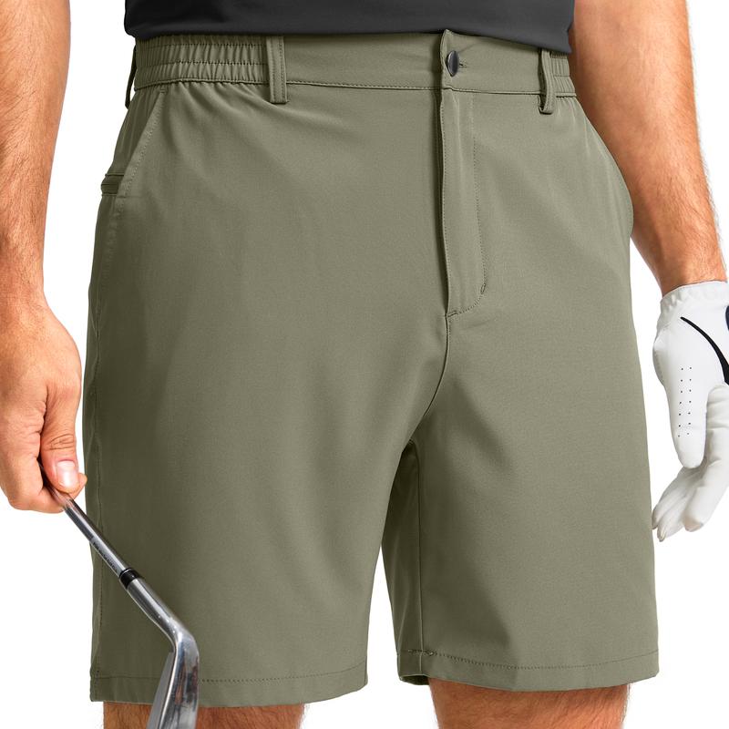 Men's Golf Shorts Stretch Quick Dry Breathable Gym Shorts Lightweight Athleticshorts Fashion Casual Workout Shorts With 3 Pockets Daily Wear