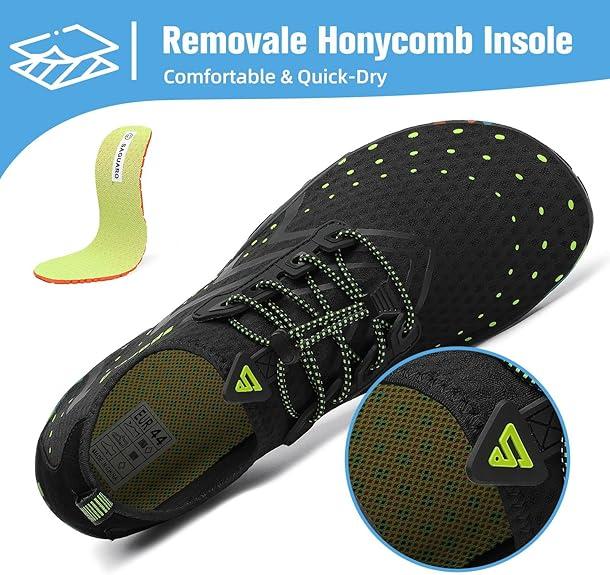 Water Shoes for Women Men Barefoot Beach Shoe Quick Dry Aqua Swim Socks for Surfing Yoga dealsforyoudays