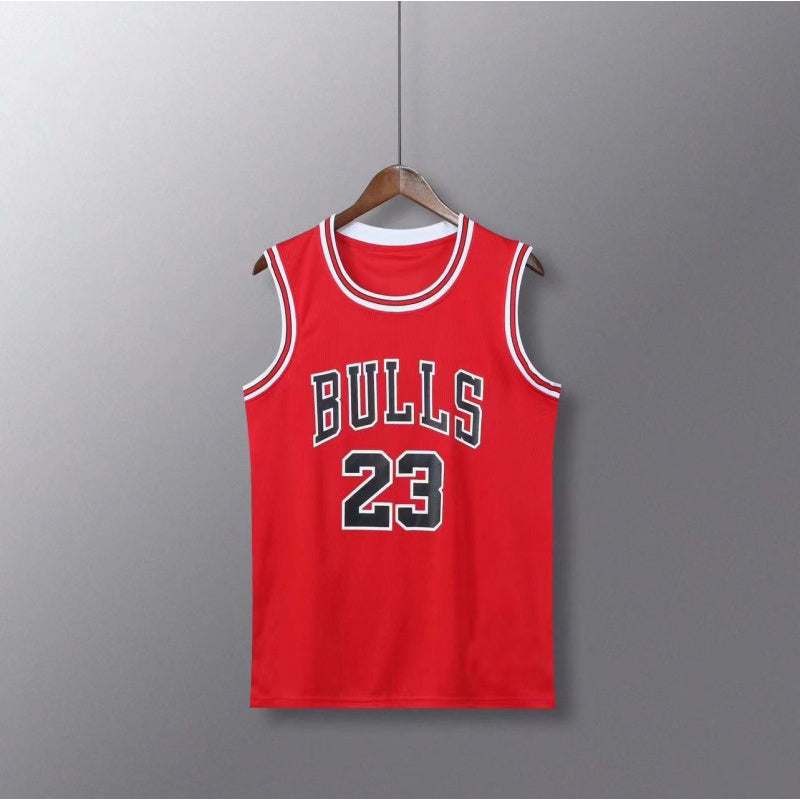 Men's Figure Embroidered Basketball Jersey, 1 Count Loose Sleeveless Vest, Breathable Comfortable Sports Jersey for Training & Outdoor Activities, Sport Outdoor Clothes