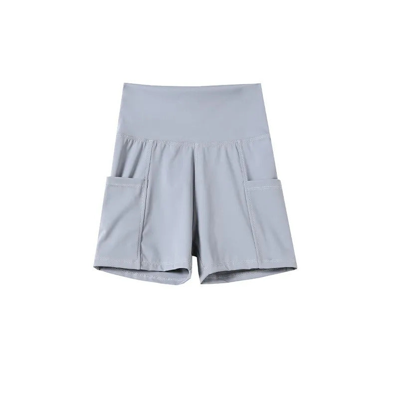 Women Sports Short Yoga Shorts High Waist Breathable Soft Fitness Tight Women Yoga Legging Shorts Cycling Athletic Gym Shorts