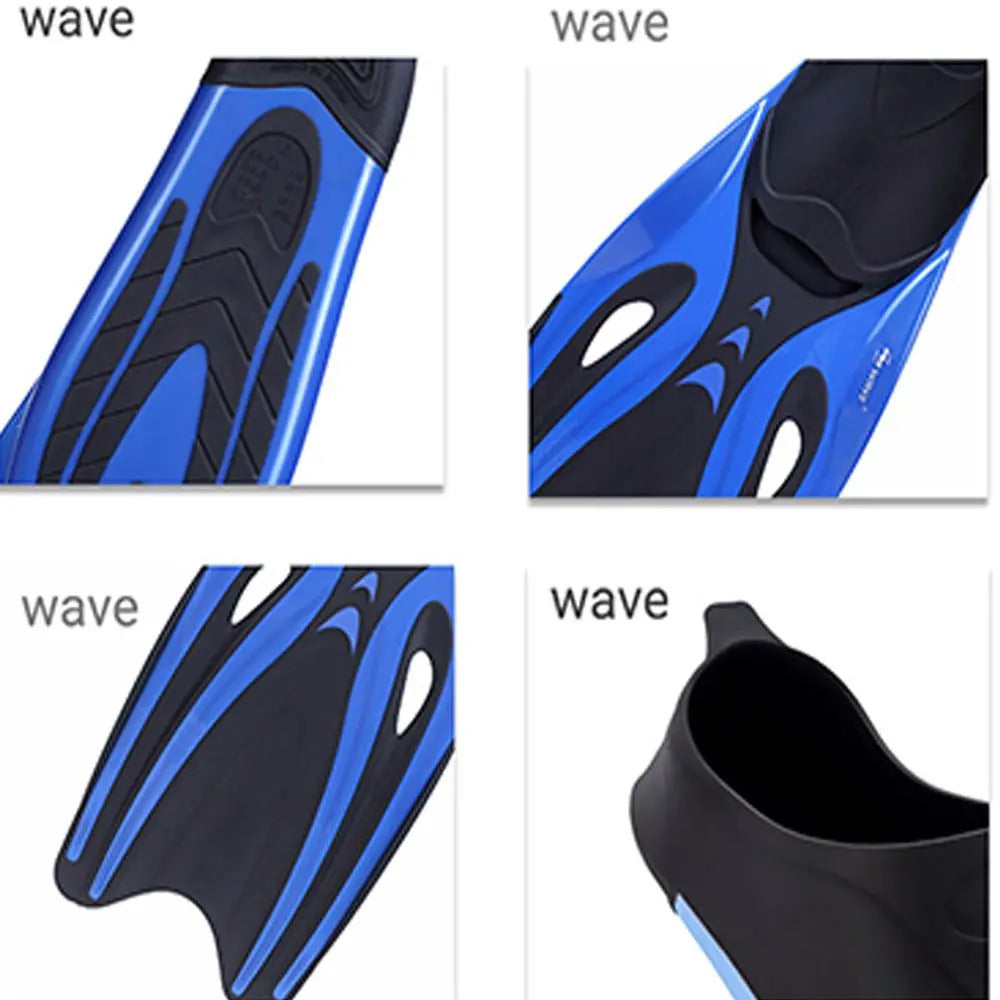 Professional Adult Flexible Comfort TPR Non-Slip Swimming Diving Fins Rubber Snorkeling Swim Flippers Water Sports Beach Shoes