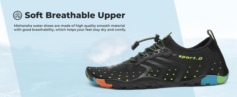 Water Shoes for Women Men Barefoot Beach Shoe Quick Dry Aqua Swim Socks for Surfing Yoga dealsforyoudays