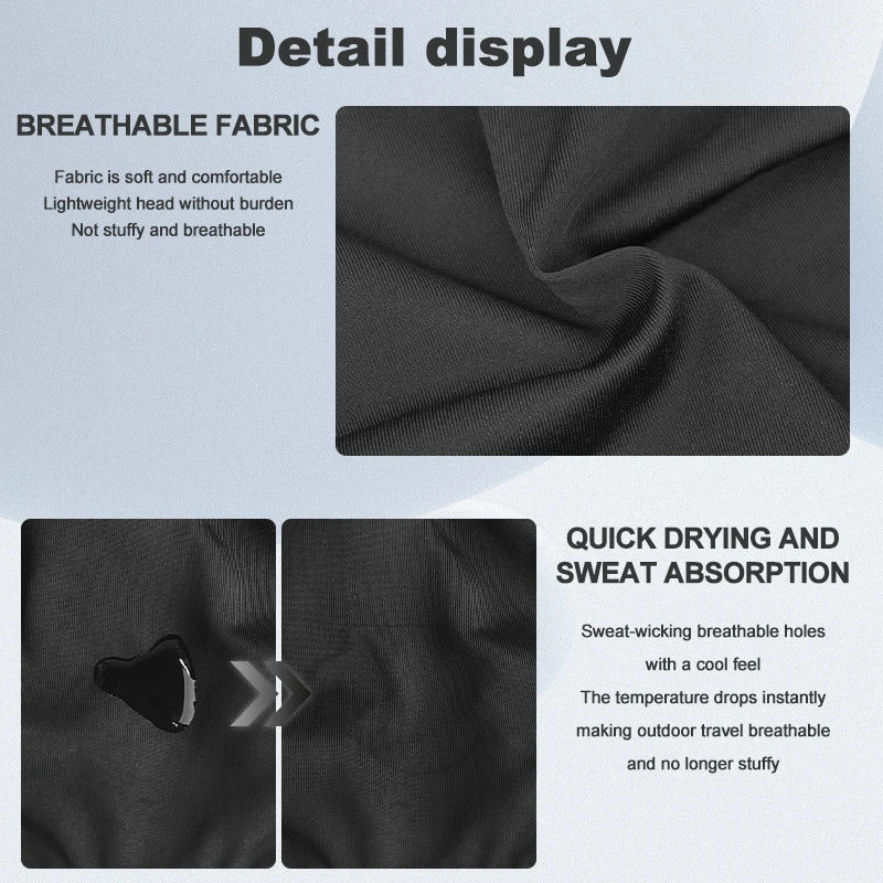 Motorcycle Riding Mask Wind Protection And Warmth Breathable Full Face Mask Balaclava Hat Scarf Hood Moto Biker Wind Cap