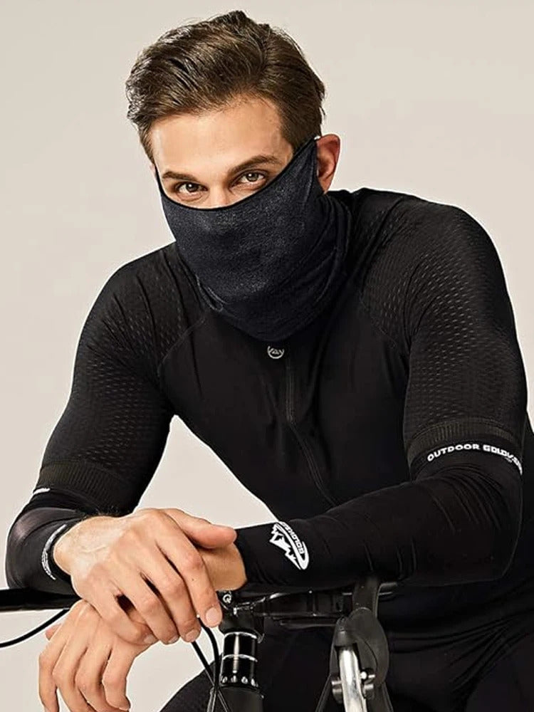 Breathable Mask Summer Bike Headwear Ice Silk UV Protective Mask Outdoor Sports Running Dust for Both Men and Women