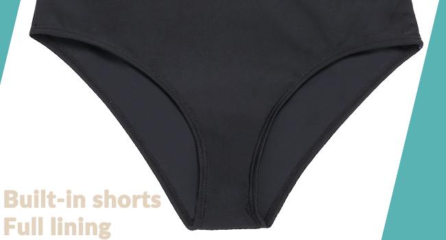 Womens High Waisted Bikini with Skirt Two Piece Swimsuit with Tummy Control Halter Bathing Suit V Neck Bikini Top with Built-in Bottom Bikini Skirt Full Coverage Bikini  dealsforyoudays