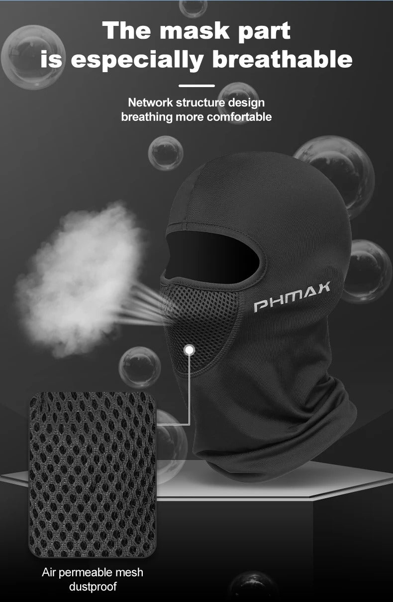 Motorcycle Riding Mask Wind Protection And Warmth Breathable Full Face Mask Balaclava Hat Scarf Hood Moto Biker Wind Cap
