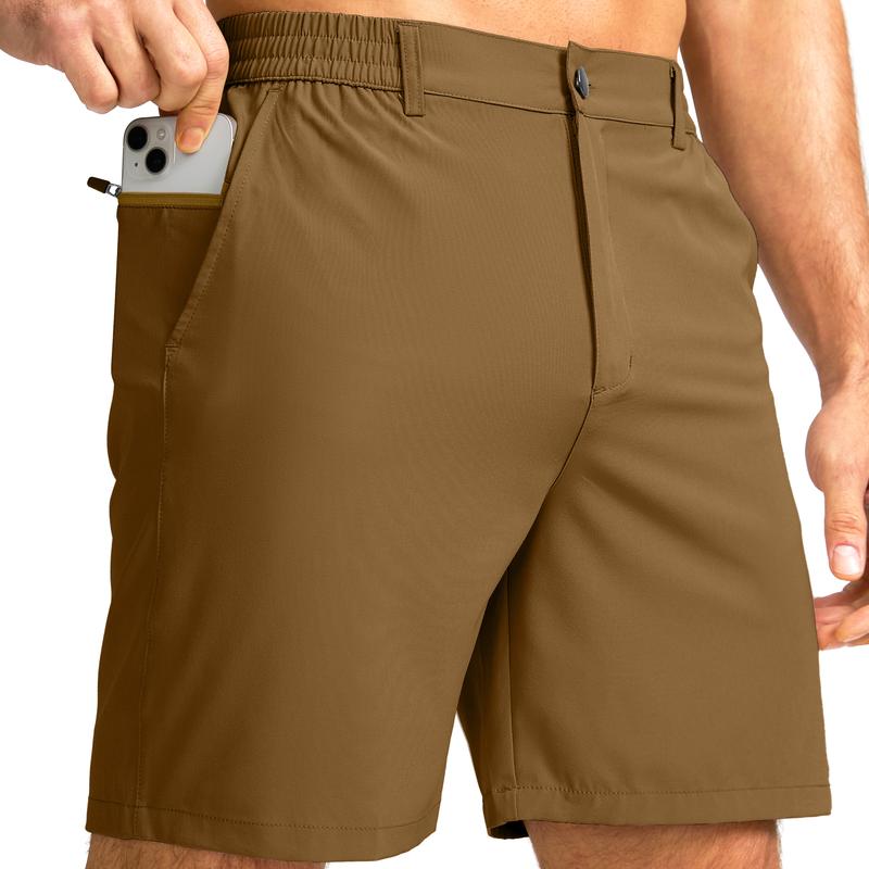Men's Golf Shorts Stretch Quick Dry Breathable Gym Shorts Lightweight Athleticshorts Fashion Casual Workout Shorts With 3 Pockets Daily Wear