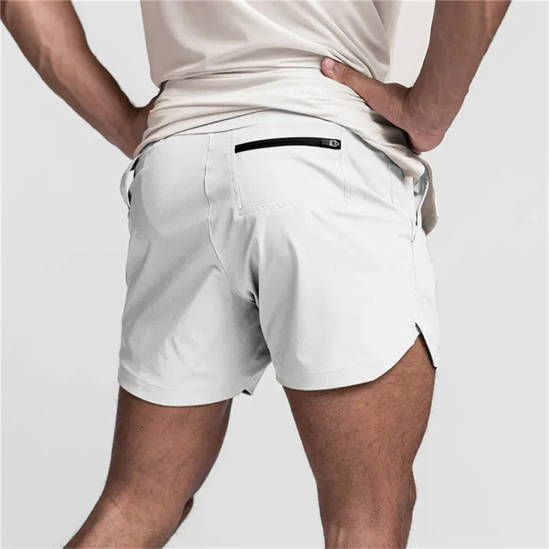 Summer New Gym Jogging Exercise Shorts Men Sports Fitness Single layer woven Quick-drying Men Training outdoors Running Shorts