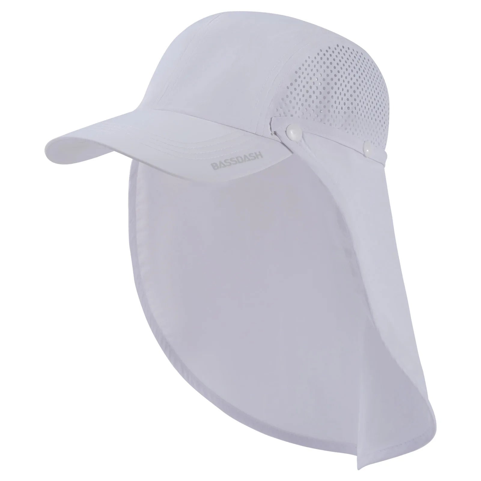 50+ Foldable Fishing Hat Baseball Cap with Removable Neck Flap Portable for Men Women Golf Hiking